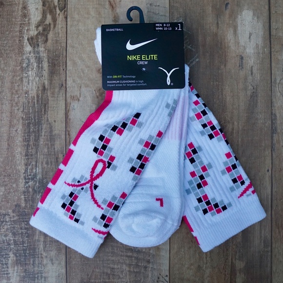 nike elite breast cancer socks